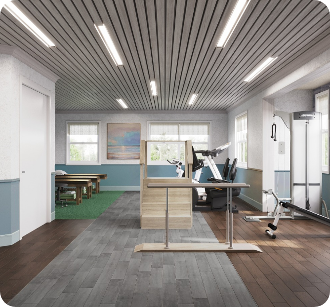 Renovation Picture Rehab Room